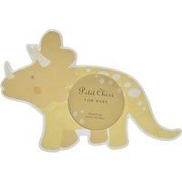 Petit Cheri Yellow Triceratops Photo Frame