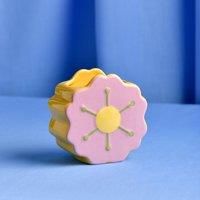 Hestia Raspberry Blossom Flower Vase