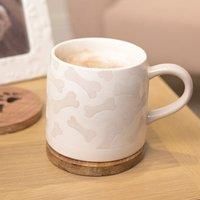 Paw Prints Mug - Bones Print