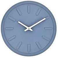 Interval Minimalist Navy Wall Clock