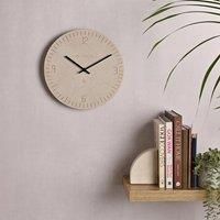 Resin Wall Clock 30cm - Stone