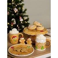 The Christmas Gift Co Gingerbread Salt & Pepper Shakers