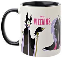 Widdop and Co. - Disney Maleficent Mug - Black/White Tea, Coffee Glazed Stoneware Icons & Villains Drinking Cup - Officially Licensed Disney Merchandise (325ml / 11.4oz).