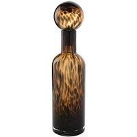 Hestia Tall Glass Bottle Shaped Ornament