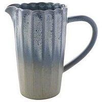 Widdop and Co Hestia Blue Glazed Stoneware Dinnerware Tableware Set - Pitcher Jug - Contemporary Stylish Tableware - Lovely Gift Idea Housewarming Dining Dishes Serving