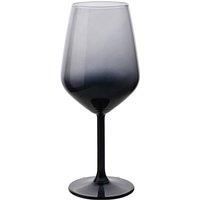 Hestia Set Of 2 Grey Ombre Wine Glasses
