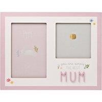 Mum Collage Double Photo Frame
