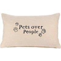 Pets Over People Rectangle Cushion