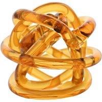 Hestia Knotted Glass Ornament