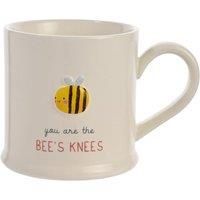 Celebrations - Love Life - /'You are The Bee/'s Knees/' Mother/'s Day Ceramic Mug - Kitchen Gifting and Homeware for Tea, Coffee & Hot Drinks - 330ml / 11.15oz.