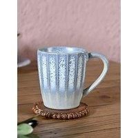 Hestia Scalloped Set Of 2 Mugs - Blue