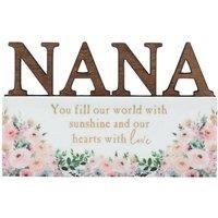 The Cottage Garden Nana Word Plaque