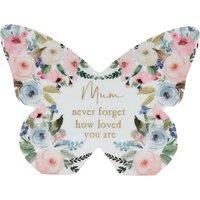 The Cottage Garden Mum Butterfly Plaque