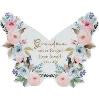 The Cottage Garden Grandma Butterfly Plaque