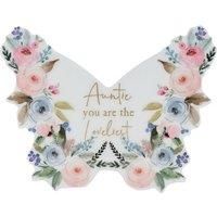The Cottage Garden Auntie Butterfly Plaque