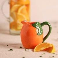 Hestia Orange Jug Small