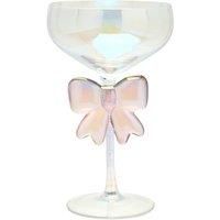 Hestia Iridescent Bow Martini Glass