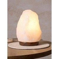 Hestia Serenity Natural White Rock Salt Lamp - 1-2Kg