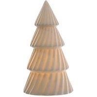 The Christmas Gift Co Ceramic Led Light Up Christmas Tree 15Cm