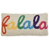 The Christmas Gift Co Fa La La Cushion 22Cm X 44Cm