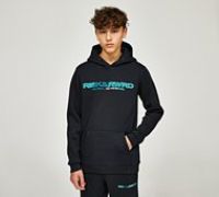 Risk and Reward Junior Split Overhead Hoodie - Black - Size S/B