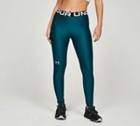 Under Armour Womens HeatGear Authentic Legging - Green - Size XS