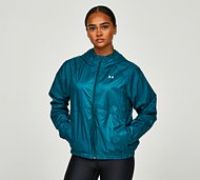 Under Armour Womens UA Rival Sport Windbreaker Jacket - Green - Size S