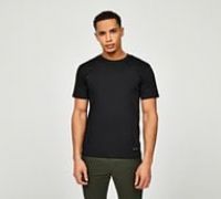 Belier Short Sleeved Mercerised Premium T-Shirt - Black - Size XL