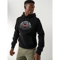 Zavetti Canada Botticini Classic Large Logo Hoodie - Black