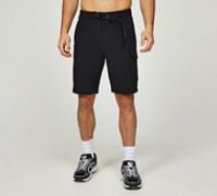 Alessandro Zavetti Nardo Woven Cargo Short - Black - Size XS