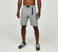 Alessandro Zavetti Nardo Woven Cargo Short - Grey - Size XL