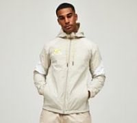 Dripmade Disrupt Windbreaker Jacket - Beige - Size S