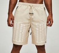 Dripmade Trick Woven Short - Beige - Size XS
