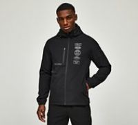 Mercier Cadrock Woven Hoodie - Black - Size XS