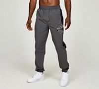 Mercier Contrast Badge Sport Woven Pant - Grey - Size XS