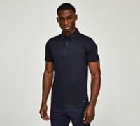 Belier Short Sleeve Mercerised Premium Polo Shirt - Navy - Size M