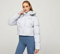 Monterrain Womens Vista Puffer Jacket - Grey - Size XS