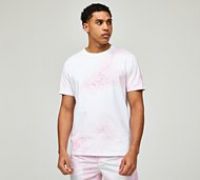 Dripmade Outlaw AOP Boxy Fit T-Shirt - White - Size XS
