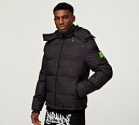 Dripmade Crook 3.0 Short Puffer Jacket - Black - Size XS