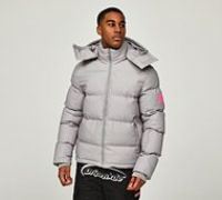 Dripmade Crook 3.0 Short Puffer Jacket - Grey - Size L