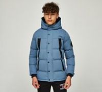 Zavetti Canada Junior Ontariona Puffer Jacket - Blue - Size L/B