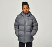 Alpyrex Junior Agenta Puffer Jacket - Grey - Size XL/B