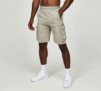 Authorized Atelier Relaxed Fit Cargo Short - Grey - Size L
