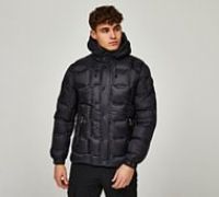 Alessandro Zavetti Bonetti Puffer Jacket - Black - Size L