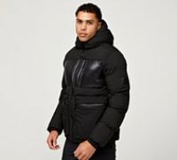 Alessandro Zavetti Cartello Puffer Jacket - Black - Size XS