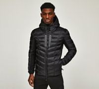 Zavetti Canada Anvox Hybrid Puffer Jacket - Black - Size S