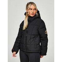Zavetti Canada Guilia Cropped Padded Jacket - Black