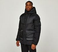 Zavetti Canada Kotini Puffer Parka Jacket - Black - Size 2XL
