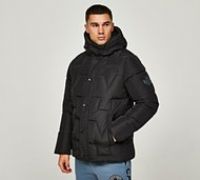 Zavetti Canada Orenza Puffer Jacket - Black - Size 2XL