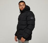 Zavetti Canada Paglia Puffer Parka Jacket - Black - Size XS